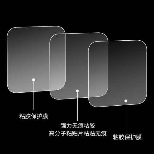 3m长纳米双面胶高粘度强力胶粘墙贴固定薄款无痕胶车用粘贴片胶带-图1