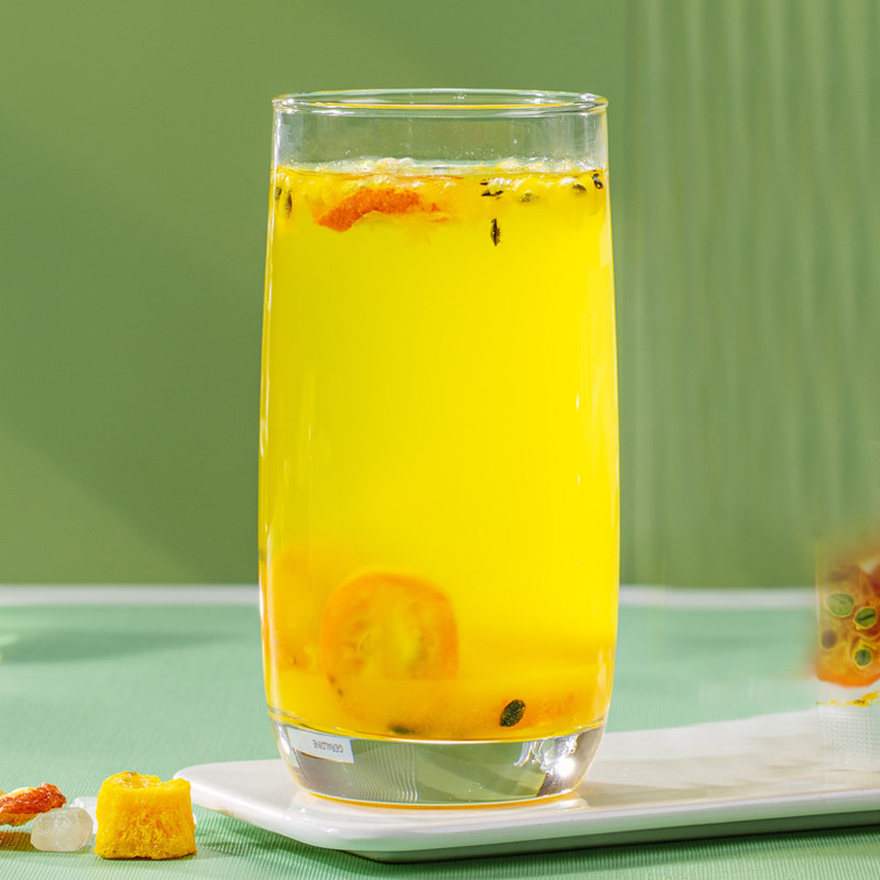 水果茶金桔柠檬百香果冷泡茶茶包 猫小乐花果果粒茶