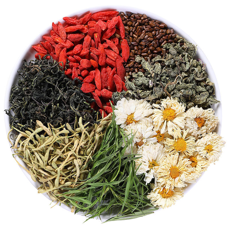 金银花决明子菊花茶去火清热解毒 猫小乐组合型花茶