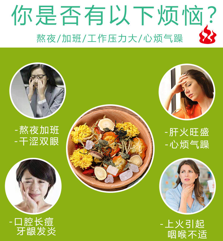 金银花蒲公英去火清热解毒菊花茶 猫小乐代用/花草茶