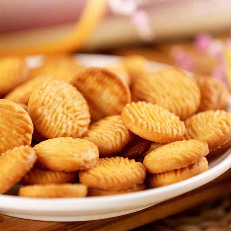 猴菇小饼干健康代餐早餐即食曲奇酥性饼干独立小包装休闲解馋零食 - 图3