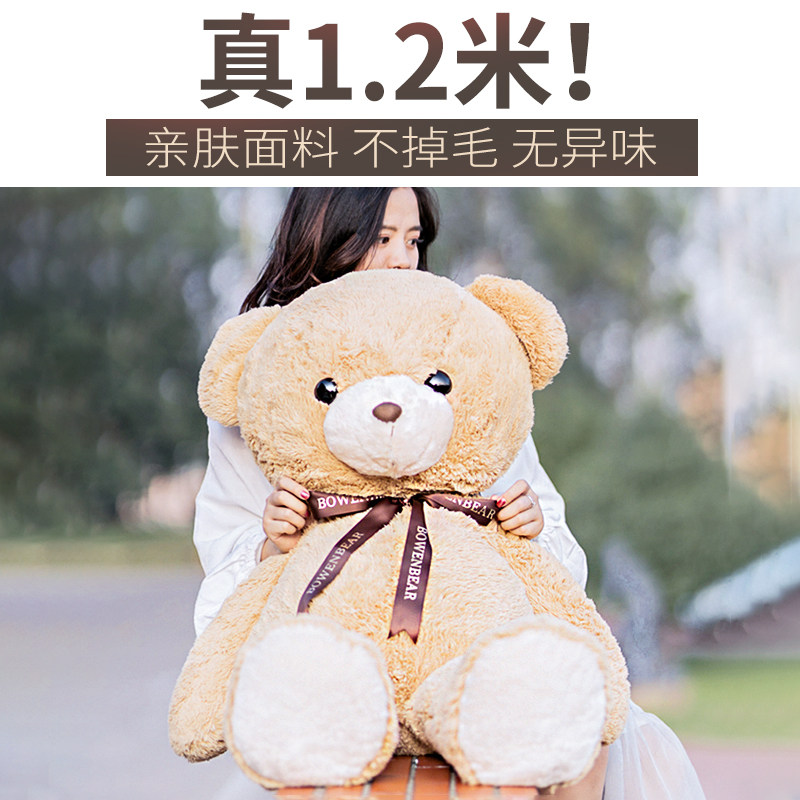 毛绒玩具女友大号可爱泰迪熊公仔 朱丽叶玩具毛绒布艺类玩具