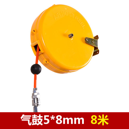 耐通自动卷管器 气鼓 水鼓 电鼓洗车场自动绕管盘PU夹纱汽车美容 - 图3