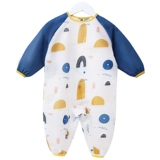 Детский фартук, водонепроницаемые детские штаны для ползания, нагрудник для еды, анти-грязь