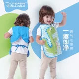 Детский водонепроницаемый летний слюнявчик, тонкий фартук для мальчиков без рукавов, нагрудник