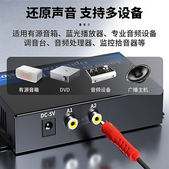 2-way 8-way audio optical transceiver voice fiber optic transmitter