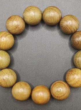 【牛道德鉴宝】正宗阿根廷绿檀老料手串佛珠手链正品保真