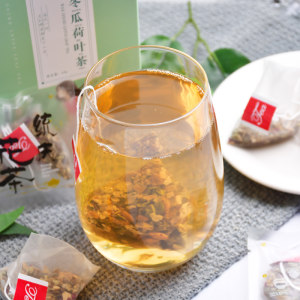 统庆冬瓜荷叶茶玫瑰决明子花茶组合茶養生茶三角茶包