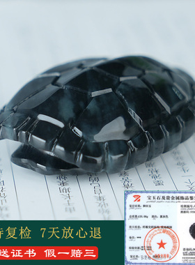 和田玉龟甲手把件男款