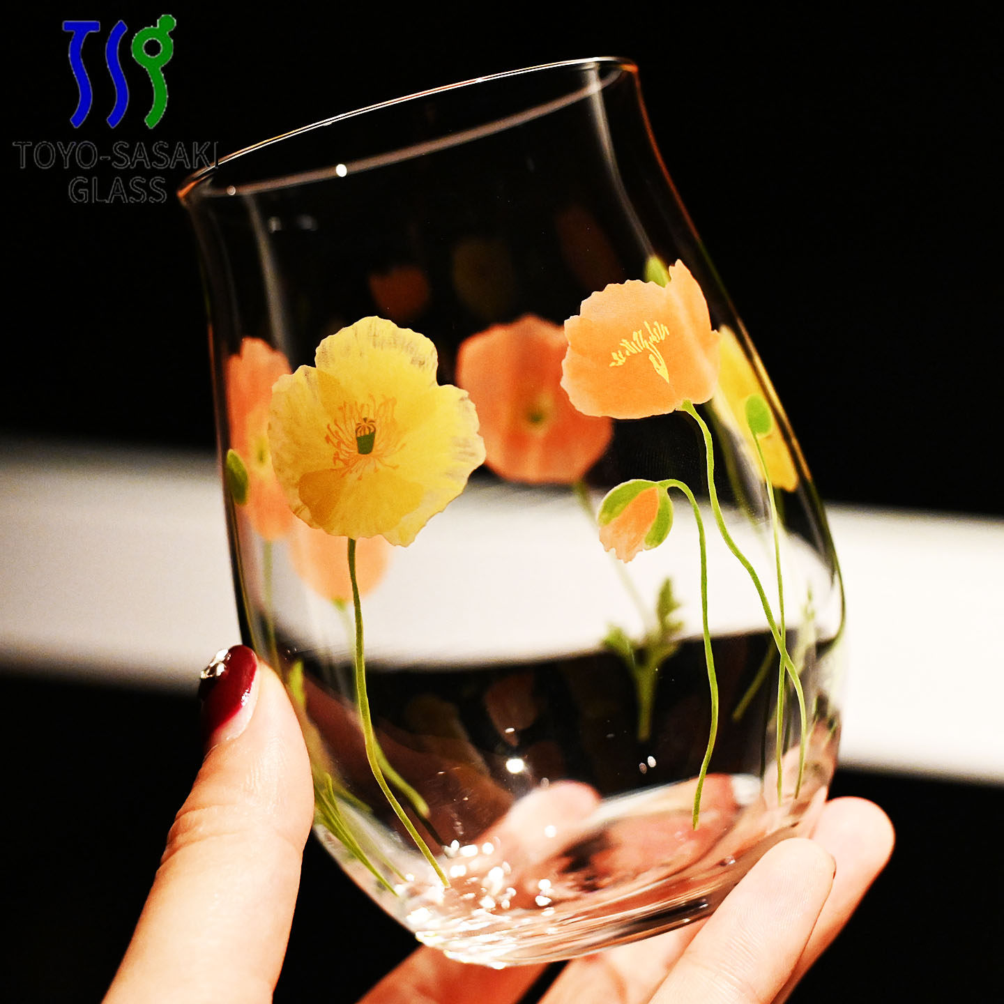 日本进口东洋佐佐木玻璃创意印花玻璃水杯果汁饮料杯对杯送礼盒装,淘宝优惠券,粉丝福利购,淘宝优惠卷