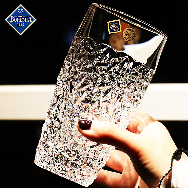 捷克BOHEMIA进口水晶玻璃xo威士忌杯啤酒杯果汁茶杯调洋酒杯水杯,淘宝优惠券,粉丝福利购,淘宝优惠卷