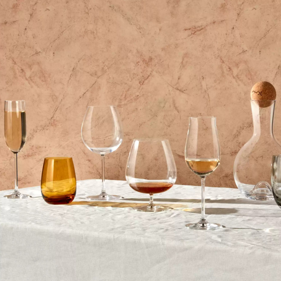 土耳其Nude进口水晶玻璃超薄平底红酒杯彩色果汁饮料鸡尾酒杯子 - 图2