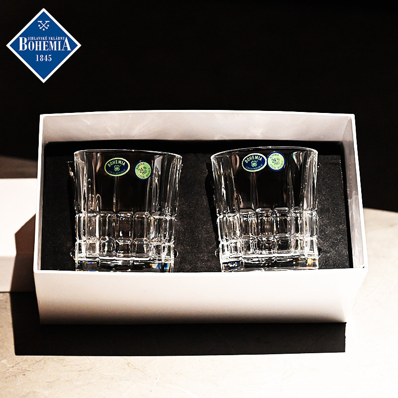 捷克进口BOHEMIA水晶玻璃威士忌啤酒杯酒樽果汁茶杯送礼酒具套装,淘宝优惠券,粉丝福利购,淘宝优惠卷