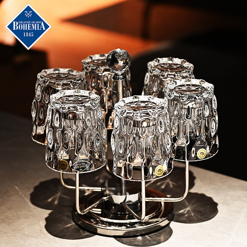 捷克BOHEMIA进口水晶玻璃威士忌杯果汁杯洋酒杯果汁饮料杯子酒具,淘宝优惠券,粉丝福利购,淘宝优惠卷