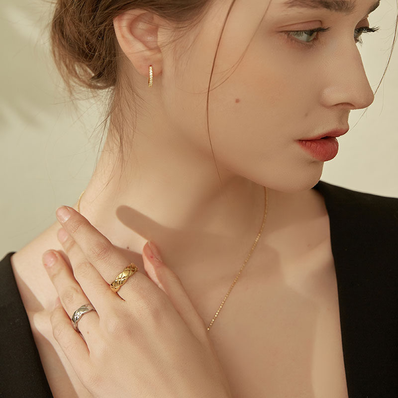 女时尚个性ins潮情侣冷淡风男对戒 agnelle戒指/指环