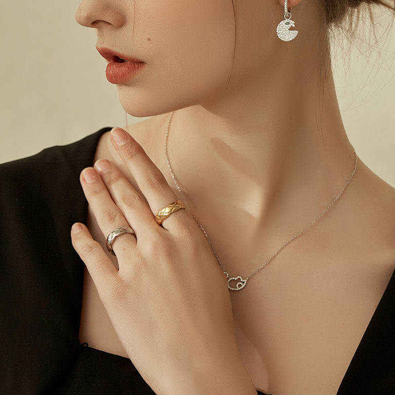 女时尚个性ins潮情侣冷淡风男对戒 agnelle戒指/指环