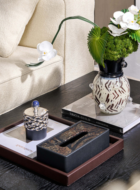 栖物Art中古奶白玻璃花器套装