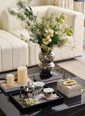 法式中古风异域风情花瓶花艺客厅