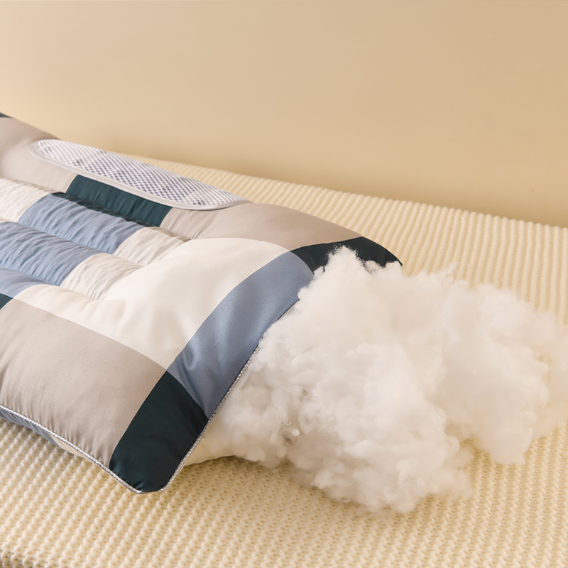 枕头单只决明子磁疗枕芯护颈椎家用助睡眠枕头荞麦按摩枕芯一对装
