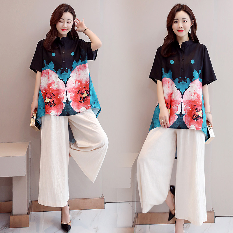 超胖大码女装适合胖女人穿的mm上衣 媚娇兰大码女装