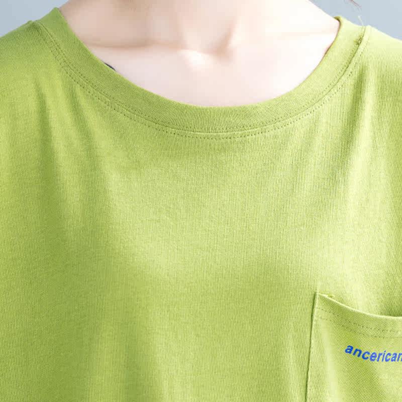 大码女装宽松字母印花连衣裙t恤 媚娇兰大码女装