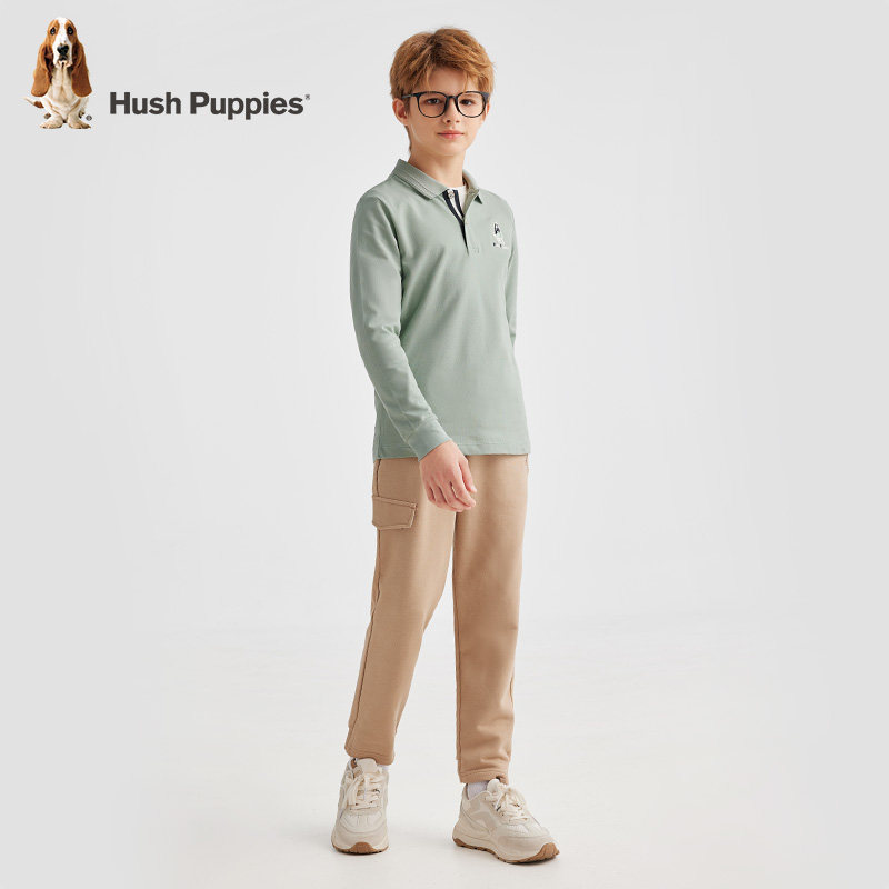 暇步士童装男童polo衫春秋装新款大童学院风长袖翻领儿童休闲T恤,淘宝优惠券,粉丝福利购,淘宝优惠卷