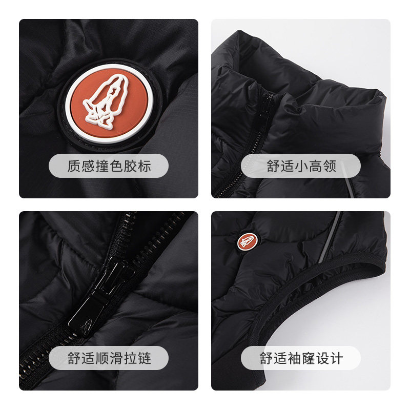 暇步士童装女童秋冬装羽绒马甲大童轻暖坎肩儿童洋气厚款保暖背心,淘宝优惠券,粉丝福利购,淘宝优惠卷