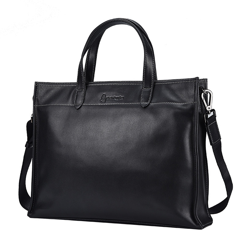 暇步士男士手提包横款真皮公文包 暇步士箱包男士包袋