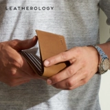 Кожаная кожаная кошелька мужской скидка скина с коротки