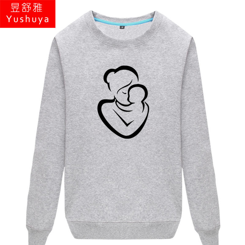 定制月嫂母婴家政服务工作服装圆领 昱舒雅卫衣/绒衫