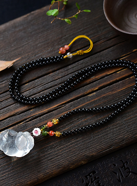 生肖猪原石属相本命年吊坠项链