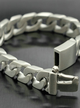 欧美朋克风钛钢首饰品蛇骨手链