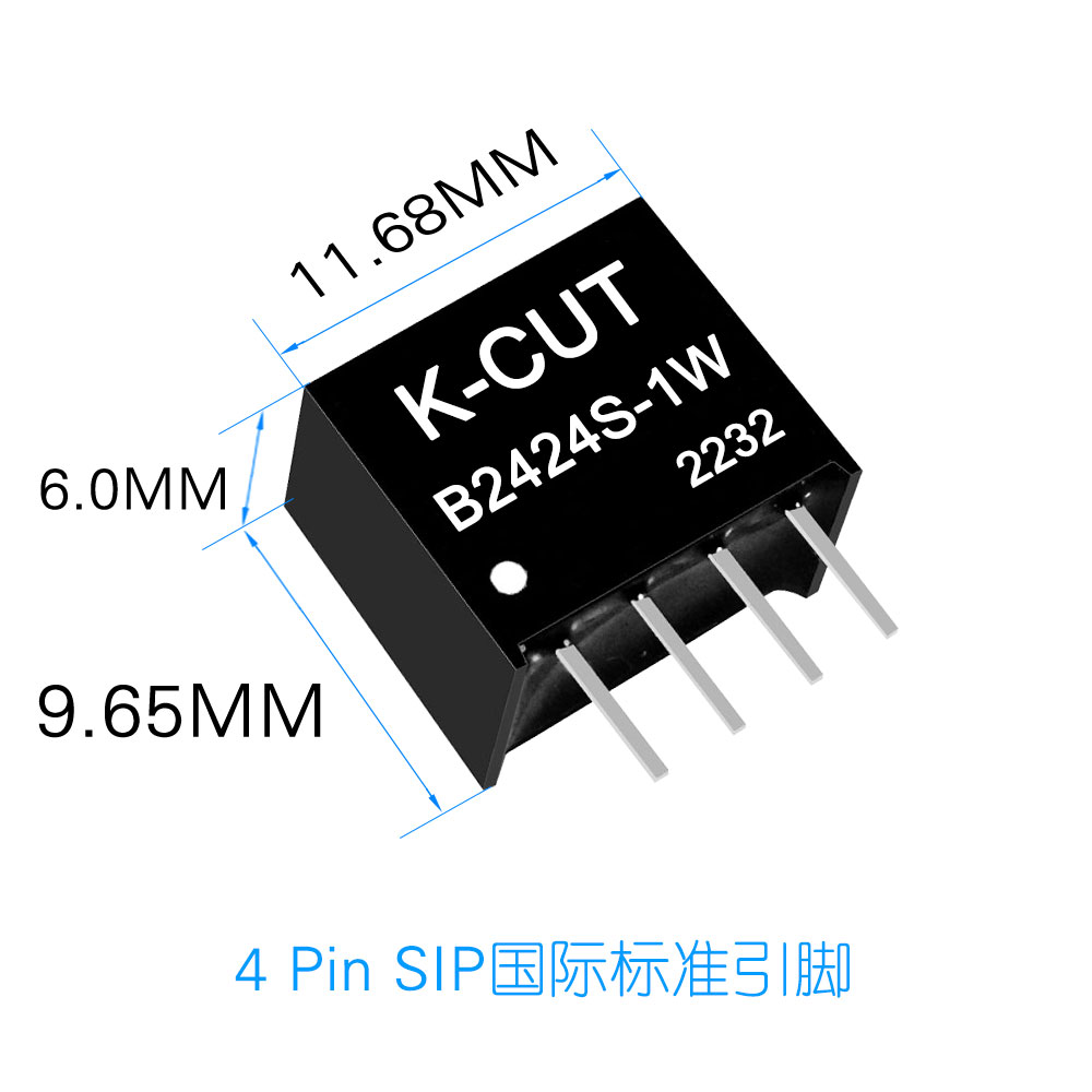 B2424S-1W B2424S-1WR2 B2424S-1WR3 24V转24V单路 DC-DC电源模块 - 图0