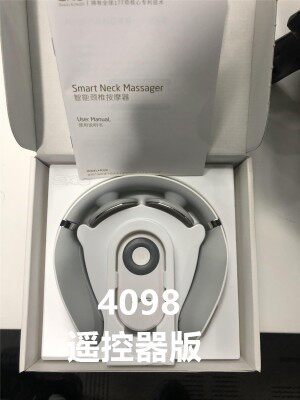 SKG颈椎按摩器颈部按摩仪4098遥控升级蓝牙版K5热敷护颈K3/K4/K6 - 图0