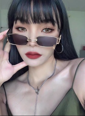 太阳眼镜欧美复古嘻哈大脸ins