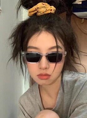 方形可爱女生遮阳墨镜