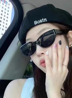 遮阳猫眼拍照女生墨镜