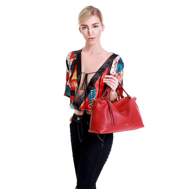 mido手提斜跨包2020新款潮波士顿包 米度女士包袋