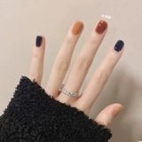 Янтарный отрывной демисезонный карамельный лак для ногтей, без сушки в лампе, быстрое высыхание, долговременный эффект, популярно в интернете, коллекция 2023