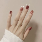 Янтарный отрывной демисезонный карамельный лак для ногтей, без сушки в лампе, быстрое высыхание, долговременный эффект, популярно в интернете, коллекция 2023