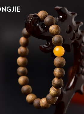 宏杰芽庄白奇楠沉香手串