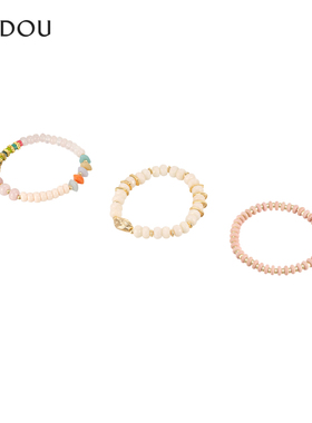 AJIDOU阿吉豆手链女休闲时尚简约优雅专柜同款串珠手串手环