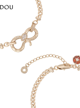 AJIDOU阿吉豆手链女灵蛇传说系列时尚款无限符号专柜同款手环手饰