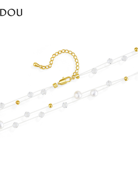 AJIDOU阿吉豆项链女淡水珍珠颈链