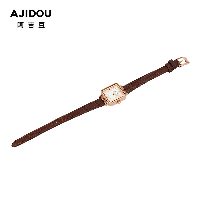 阿吉豆简约轻奢风精致时尚百搭女表 AJIDOU国产腕表