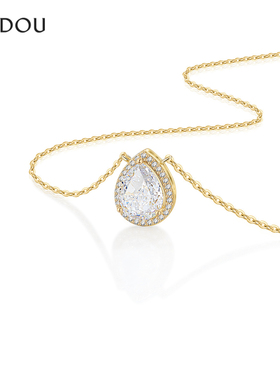 阿吉豆女款925银项链轻奢锁骨链