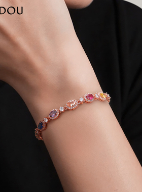 阿吉豆手饰女商场同款多巴胺手链