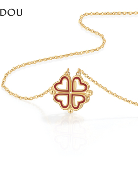 阿吉豆925银项链简约轻奢锁骨链