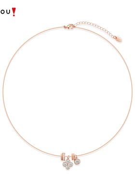 AJIDOU阿吉豆项链女款气质时尚锁骨链