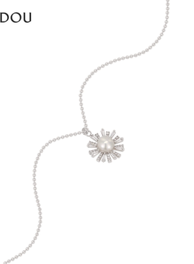 阿吉豆项链女珍珠项链时髦款颈链